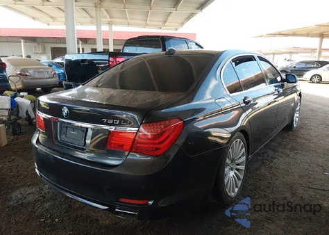 2011 BMW 750Li z USA, uszkodzony, nr VIN WBAKB8C57BCY66849